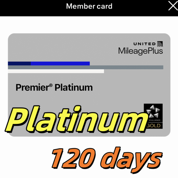 united premier platinum & star alliance gold 120 days & challenge ua platinum status upgrade